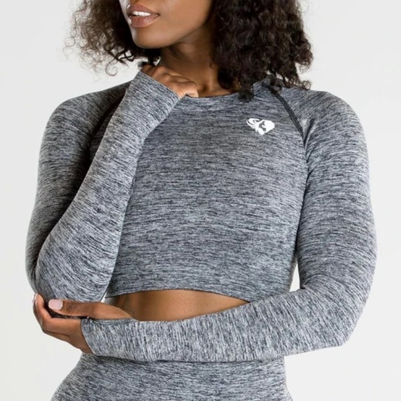 NEW Women’s Best Seamless Grey Marled Leggings! ✨ - Picture 7 of 7